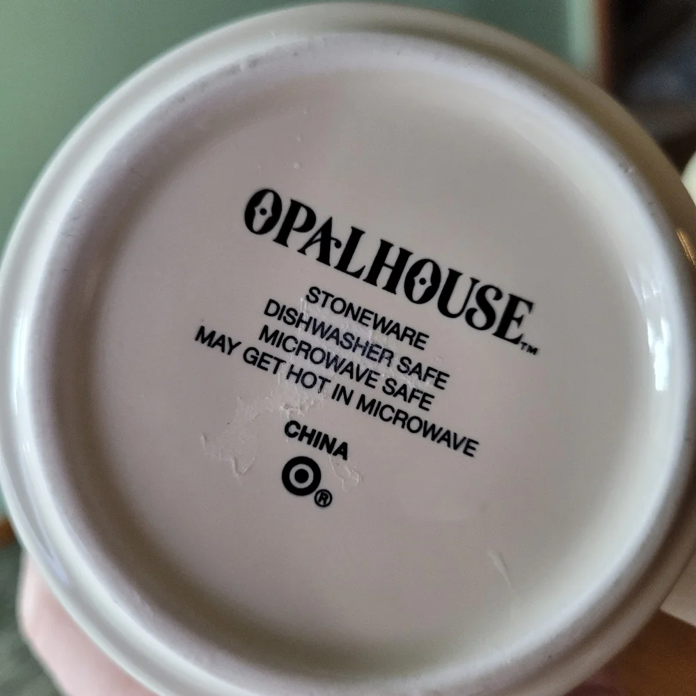 Opalhouse Pink and Orange Stoneware Mug 15oz - Picture 6 of 6